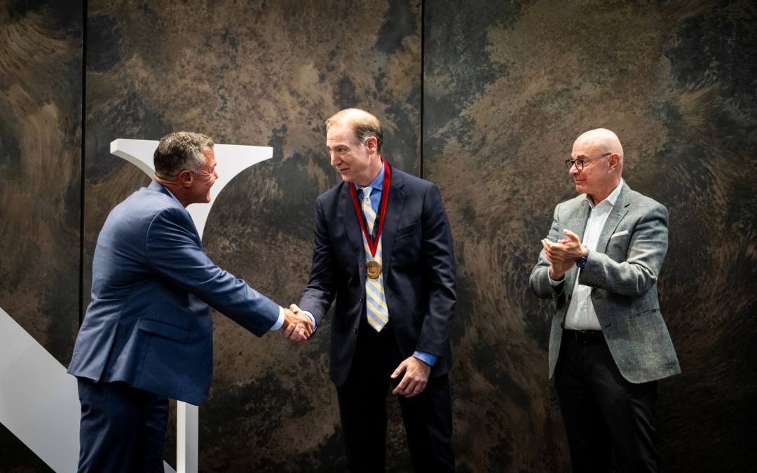 CBH Director Charles Hillman Installed as Inaugural Manganaro Distinguished Professor